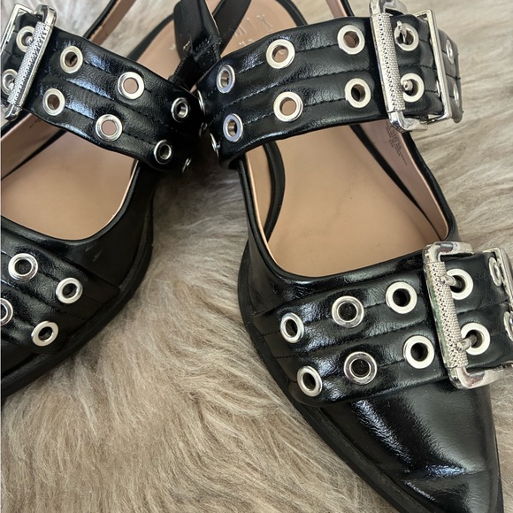 Buckle Slingback Flats - Picture 2 of 4